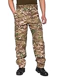 TACVASEN Men's Tactical Airsoft Paintball Shooting Cargo Ripstop Combat Unifrom Camo Pants XL Multicam/CP