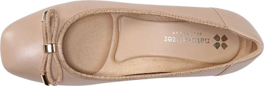 Naturalizer Womens Dove Slip On Wedge,Tender Taupe Leather/Snake Print Fabric,U - Image 8