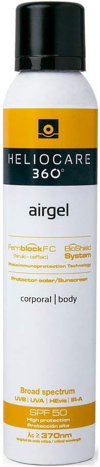 Heliocare 360 Airgel Body SPF 50 Sunscreen 200ml - High Photoimmun Protection