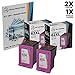 LD Products Remanufactured Ink Cartridge Replacements for HP 62XL C2P07AN High Yield (Color, 2 Pack) Compatible with Envy 5540 5540 5541 5542 5543 5544 5545 5546 5740 5741 5742 5743 5744 5745