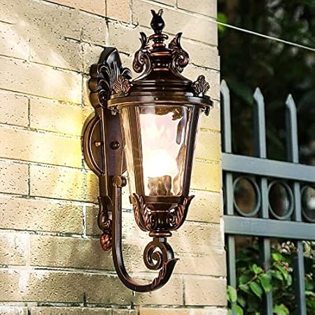 Zenghh Rococó exterior del Interior británico ligero de la pared de la