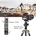 Neewer 2-in-1 Carbon Fiber Camera Tripod Monopod 67 inches/170 Centimeters Army Green with 360 Degree Ball Head,1/4 inch QR Plate and Bag for DSLR Cameras Video Camcorders,Load up to 33lbs/15Kg