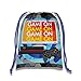 Birthday Galore Video Gaming Game On 8.5 x 11 Inch Drawstring Goodie Bags For Party Favors - 10 Pack of Candy Treat Bags - Boys and Girls Kids Birthday Party Decorations
