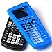 Guerrilla TI83BLUESC Silicone Case for Texas Instruments TI-83 Plus Graphing Calculator, Blue