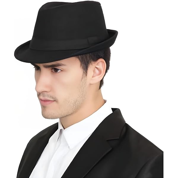 Men Ladies Mesh Trilby Fedora Hat Cap Sheer Short Brim Panama Jazz Beach - View #5