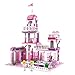 COGO Girls Blocks Princess Castle Toys for Girls Pink Palace Building Blocks Bricks Toys Construction Set for Kids 254 Pcs 3262