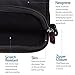 Kroo Tablet Sleeve Messenger Bag with Shoulder Strap Neoprene Protective Cover Case (Classic Black)