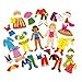 T.S. Shure Pocket Dolls Best Friends Wooden Magnetic Dress-Up Dolls