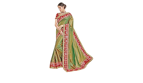 Amazon Com Wedding Bridal Indian Saree Sari Blouse Party Wear Collection Ceremony Women Muslim Eid 615 21 Clothing