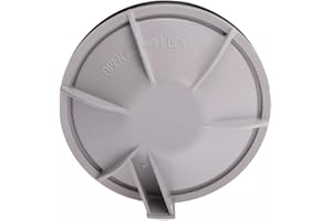 Front Headlight Lamp Bulb Cap 84953-AJ000 Compatible with For Subaru BRZ 2013-2016, 2010-2014, Outback 2010-2014 - ABS Gray R