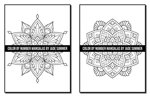 Download Color By Number Mandalas An Adult Coloring Book With Fun Easy And Relaxing Coloring Pages Color By Number Coloring Books For Adults Pricepulse