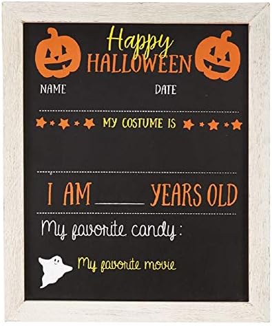 Double Sided Halloween And Christmas Chalkboard, Size: 12" x 10".