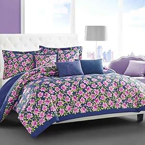 Amazon.com: Betsey Johnson Rose Garden Comforter Set, King