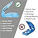 Qtimal 2 Pack Pill Splitter For Small Pills or Large Pills, Patented Tablet Cutter with Ergonomic Stylish Design and Sturdy Sharp Cutting Blade for an Accurate Cut