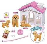 Licca-chan LG-04 Pet Doggy Prin-chan Pudding Family House set