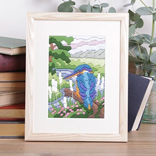 Twilleys of Stamford Kingfisher on River Long Stitch Kit
