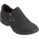 Comfortview Aidan Flat Zip-Up Walk Shoes | Women's Plus Size