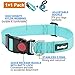 beebiepet Classic Nylon Dog Collar with Quick Release Buckle Adjustable Dog Collars for Small Medium Large Dogs with a Free 5 ft Matching Dog Leash (M Neck 14″-19″, Turquoise)thumb 2