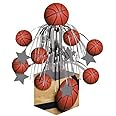 Basketball Metallic Balloon - 18 Inch Sports Fanatic Party Decorations