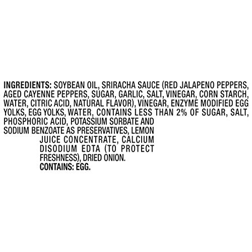 HEINZ MAYORACHA MAYONNAISE & SRIRACHA SAUCY SAUCE MIX, (16.6 OZ. BOTTLE)