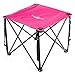 Lucky Bums Quick Camp Table with Carrying Bag, Pink