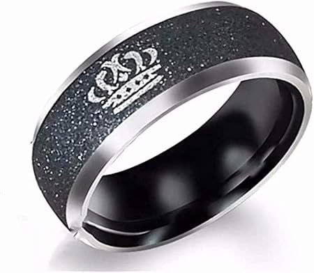 Amazon Com Cardeon His Queen And Her King Couple Rings Promise