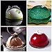 BAKER DEPOT Dome Silicone Mold for Cake Decorating Jelly Pudding Candy Chocolate Semicircle Silicone Mousse Mold(3 pcs Different Shape)