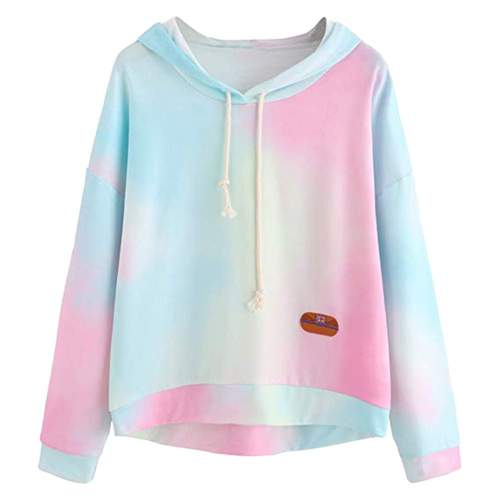 rainbow sweatshirt womens
