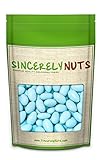 Sincerely Nuts Blue Jordan Almonds - Two (2) Lb. Bag - Deliciously Sweet with Nutty Crunch - Nutritious Protein & Fiber Filled Snack- Kosher Certified & Freshness Sealed