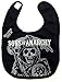 Sons of Anarchy Licensed Black Reaper Baby Bib