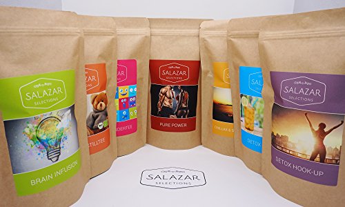 Salazar Pure Power 150g | Fitness Tee | Power-Up nach dem Workout | Sencha, Ginkgo, Himbeerblätter, Goji, Ingwer… – Bild 7