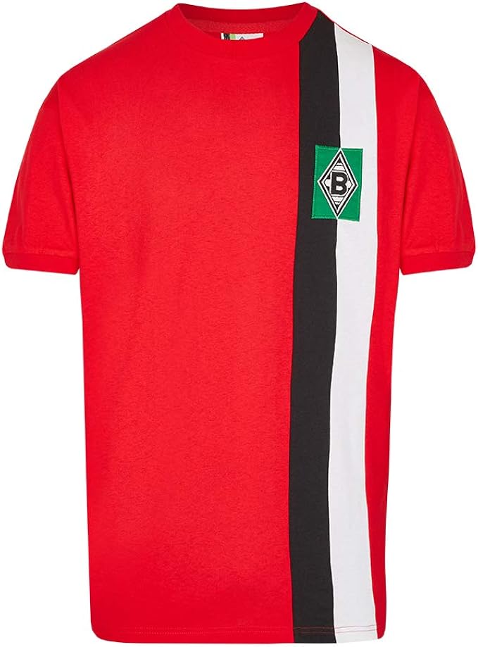 Score Draw Herren Retro Trikot Borussia Monchengladbach Auswartstrikot 1972 In Rot Grosse S Amazon De Bekleidung