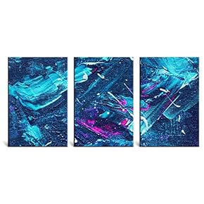 3 Pieces Canvas Wall Art Print Gallery Wrap Modern Home Decoration Ready to Hang - 16"x24" x 3 Panels