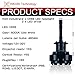 HIKARI LED Headlight Bulbs Conversion Kit -H1,CREE 9600lm 6K Cool White,2 Yr Warranty