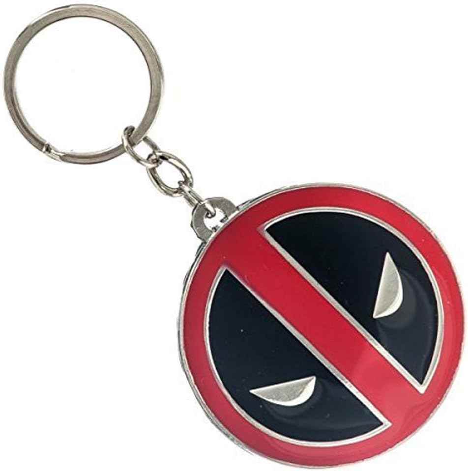 DeadpoolBioworld Marvel Deadpool Logo Metal Keychain