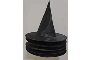 ZENGXIAOYUN 5Pcs Witches Hat,Halloween Witches Hats Decor,For Decoration Of Large Halloween Party Supplies