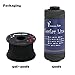 emma kites 100% Black Kevlar Braided Cord 50Ft 1050Lb High Strength, Abrasion Flame Resistant, Tough Survival Tactical Cord Model Rocket Paracord Snare Line Fishing Assist Cord