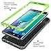 Samsung Galaxy S6 Edge Plus Case, SUPCASE Heavy Duty Belt Clip Holster Case for Galaxy S6 Edge Plus + Unicorn Beetle PRO Series Rugged Hybrid Cover Without Built-in Screen Protector (Green/Gray)