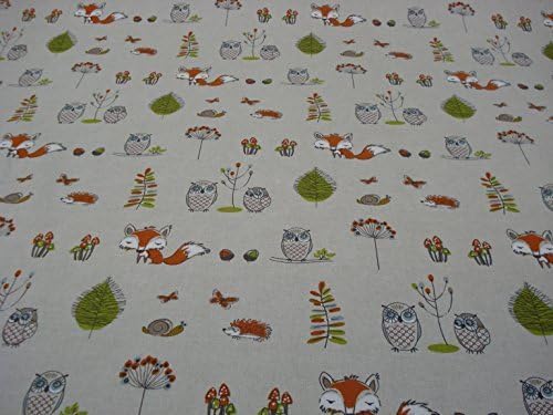 FRYETT'S FABRICS WOODLAND FOX NEW 100% COTTON FABRIC by Fryetts