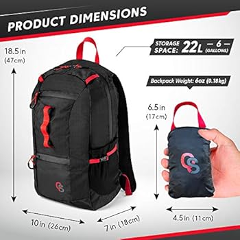 folding backpack