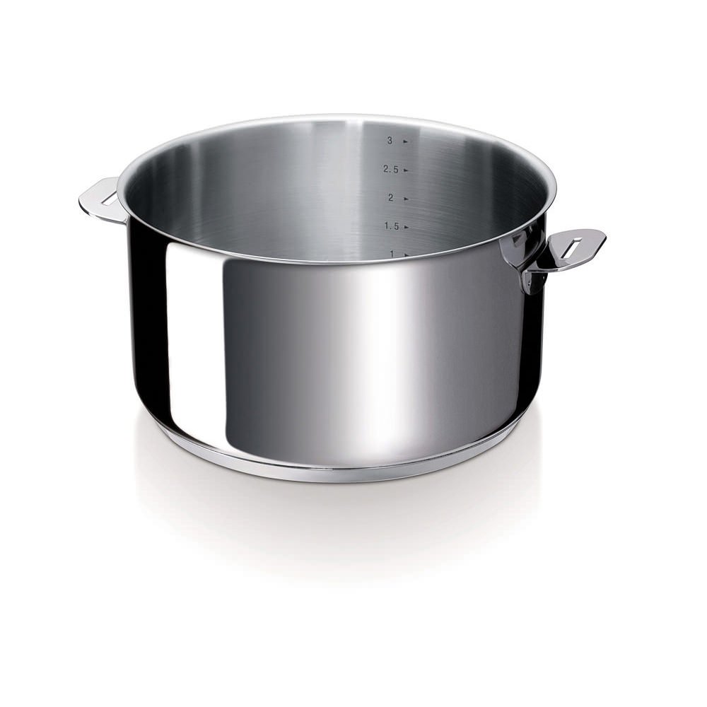 Beka Cookware Evolution Stainless steel 18/10 Body for Saucepan/Casserole, 20 cm