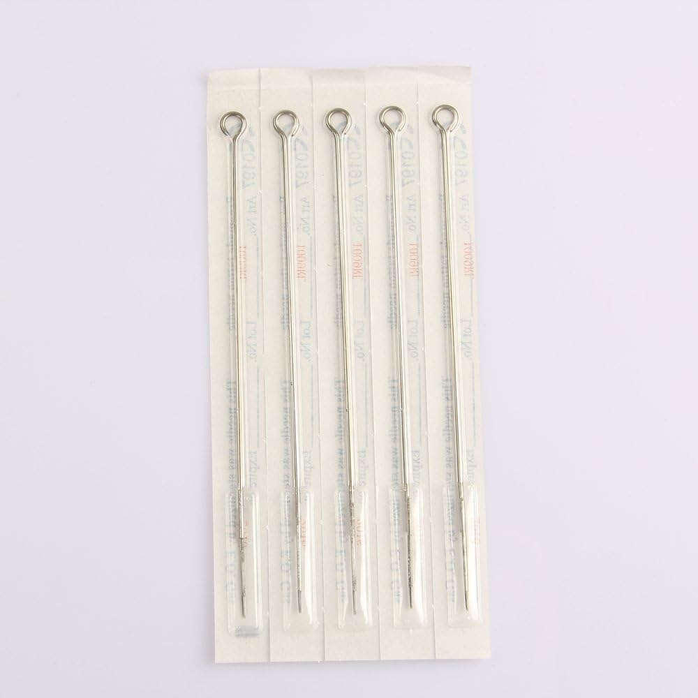 10pcs Professional Sterilized Round Liner Tattoo Needles 9rl