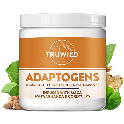 ADAPTOGENS Adrenal Support Stress Relief Blend Ashwagandha, Maca
