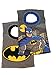 DC Super Friends 2 Toddler Bibs, Batman, Washable Terry Cloth