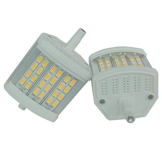 LED R7S 78MM, 8W, luz natural (4000K), 5630SMD luz de maíz R7S ...