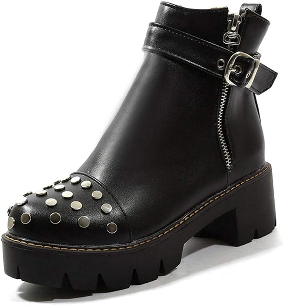 white platform boots amazon