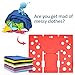 BoxLegend Shirt Folding Board t Shirt Folder Clothes Folding Board Easy and Fast to fold Clothes for Adults, Larger and Thicker, Red
