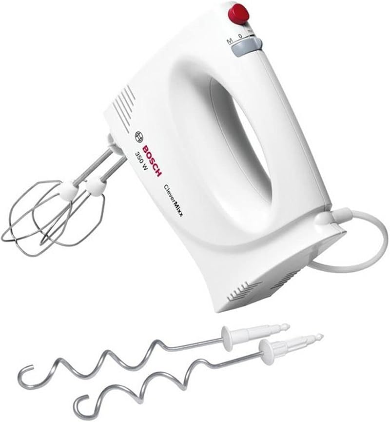 Bosch CleverMixx MFQ3030GB Hand Mixer 350 W White + Accessories