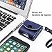 MoKo AirPods Case, Snap Closure Protective Cover Carrying Pouch Pocket, with Holding Strap, for Apple AirPods Charging Case - Indigo