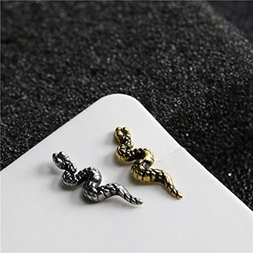 51WGn4EzOyL JINMENHUO Minúsculo Lindo Acero quirúrgico Lindo Serpiente Animal cartílago Pendientes Tachuelas lóbulo Tragus Helix… JINMENHUO Minúsculo Lindo Acero quirúrgico Lindo Serpiente Animal cartílago Pendientes Tachuelas lóbulo Tragus Helix… - Imagen 3